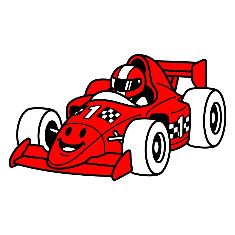 Racing Car Child