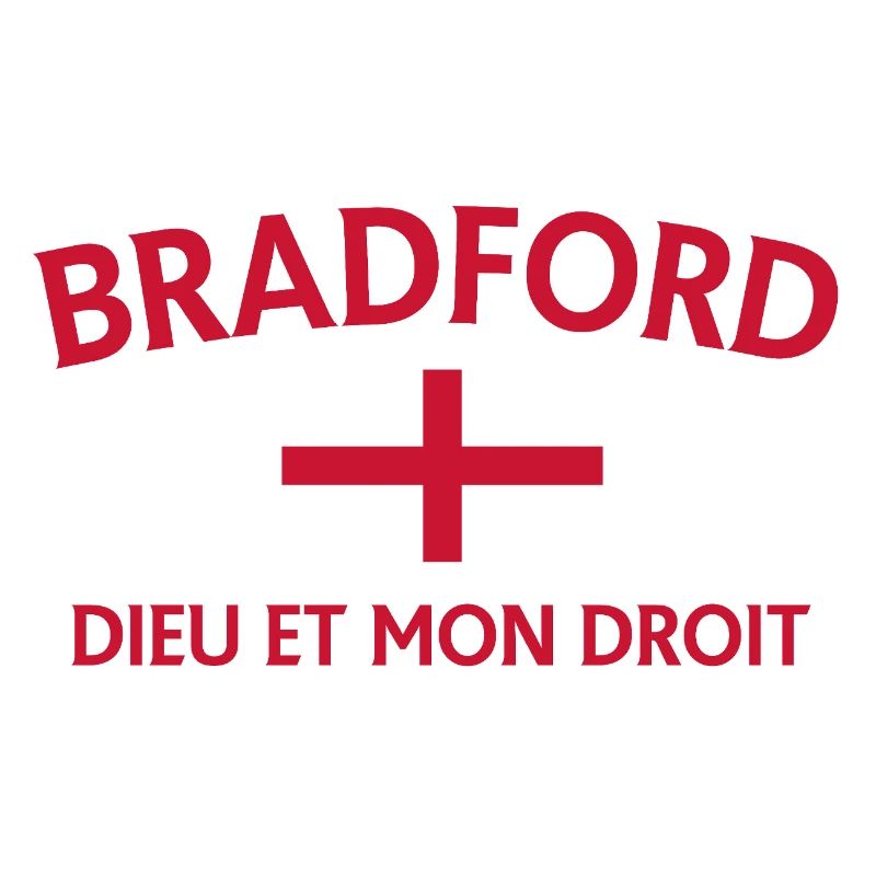 Drapeau de Bradford avec devise