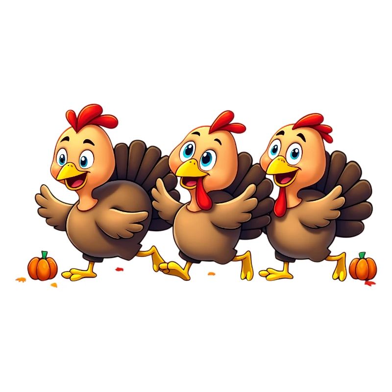 Bébé dinde de Thanksgiving