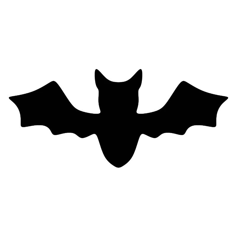 Celestial Bat Lunar Pattern on Cotton T-Shirt