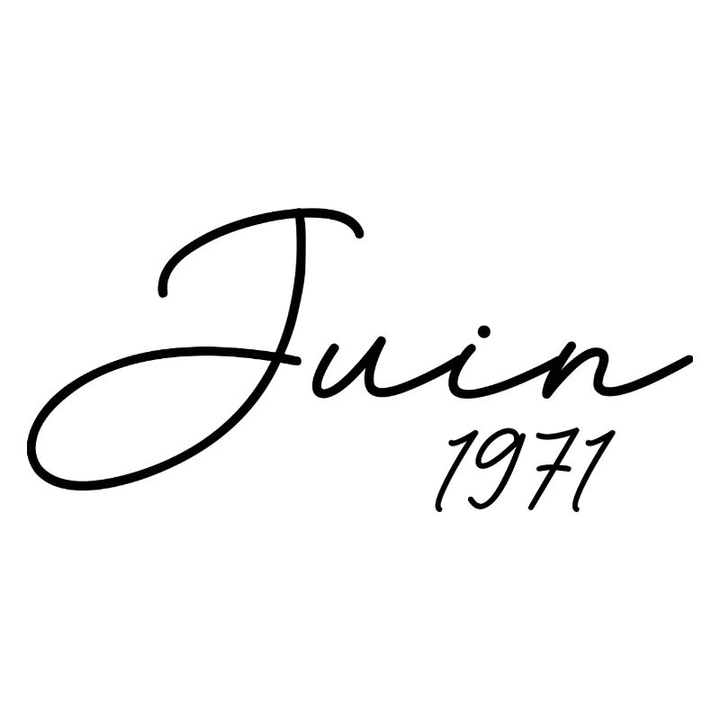 Geburtstag 1971 Juni 1971 Geschenk Juni 1971