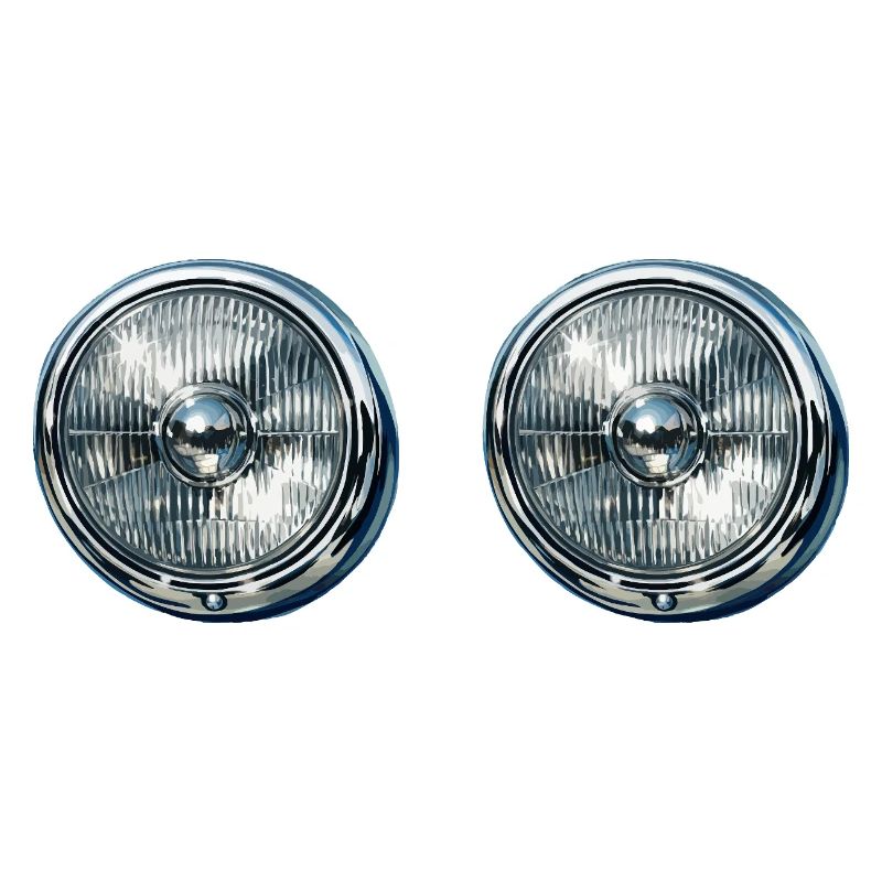 Double Headlight Reflections