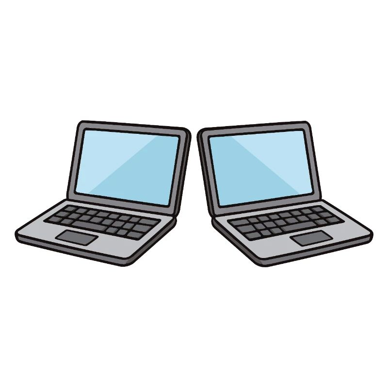 Collaboration avec les ordinateurs portables doubles