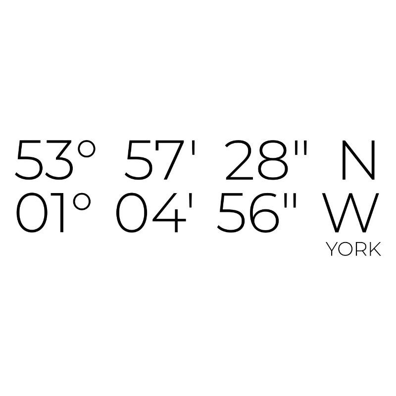 Coordinates: York, England