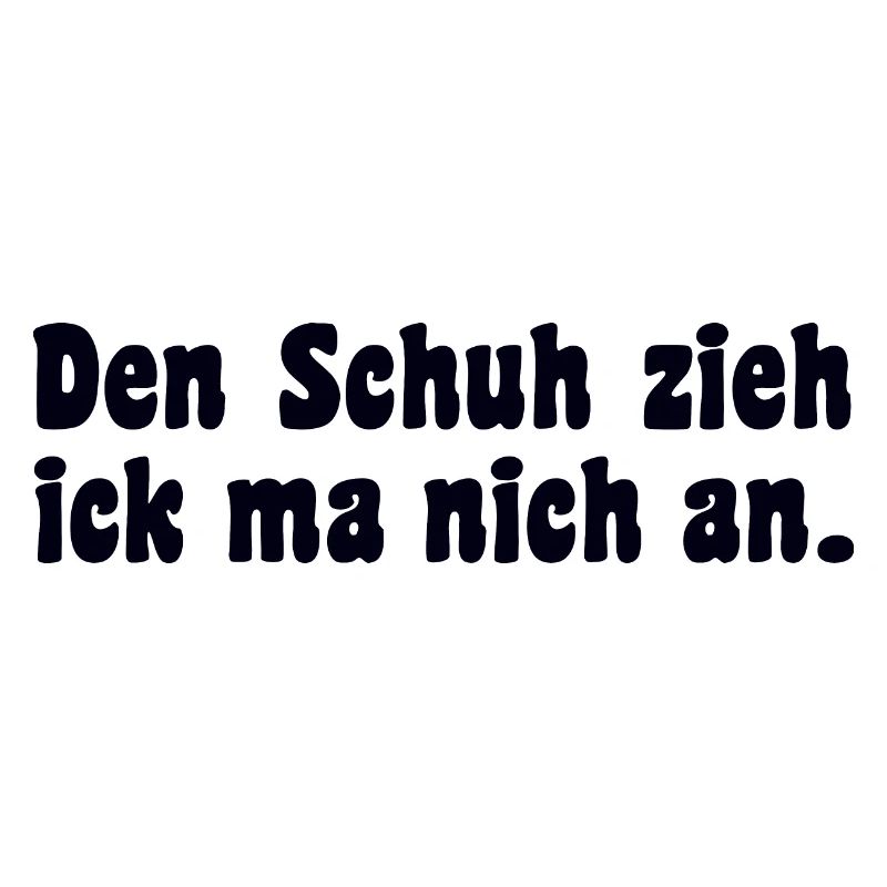Berlin dialect saying