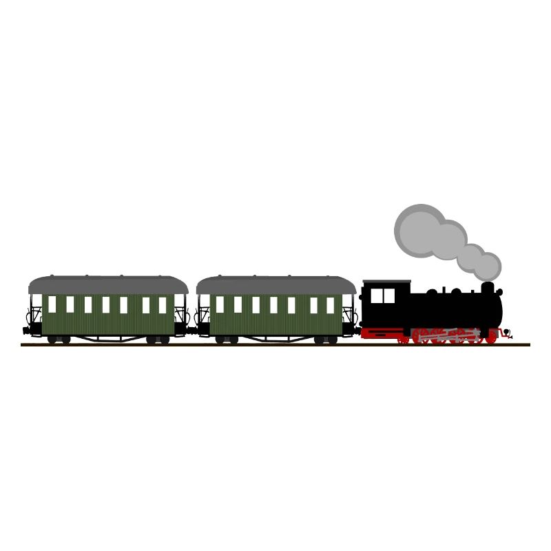 Zug Eisenbahn Dampflok Schmalspurbahn Nostalgie