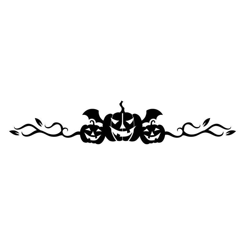 Ensemble de citrouilles d’Halloween