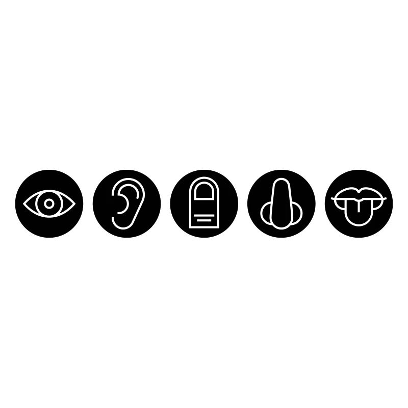 Five senses, sense organs