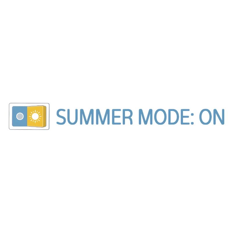 Summer Mode: On - Sommer 2026 Geschenkidee