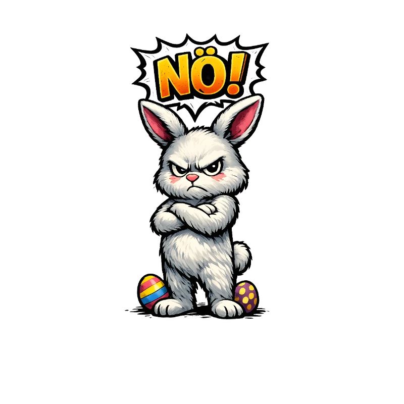 Lower Austrian Bunny Comic Easter Gift
