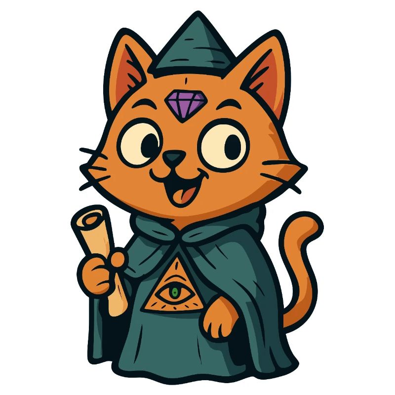 Purrscribe the Prophet Cat