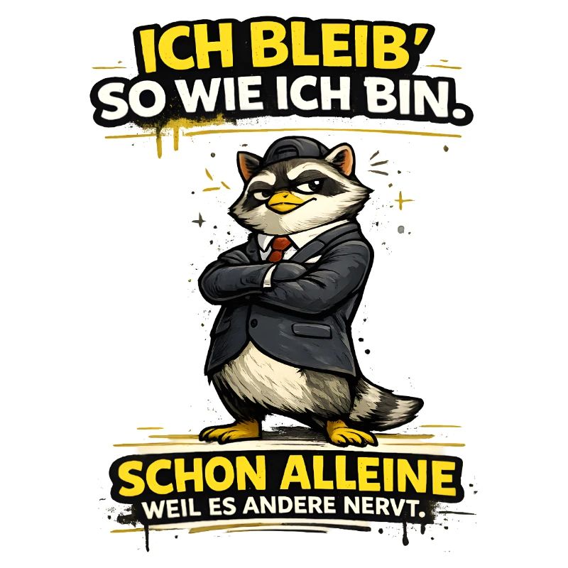 Ich bleib so wie ich Bin Statement