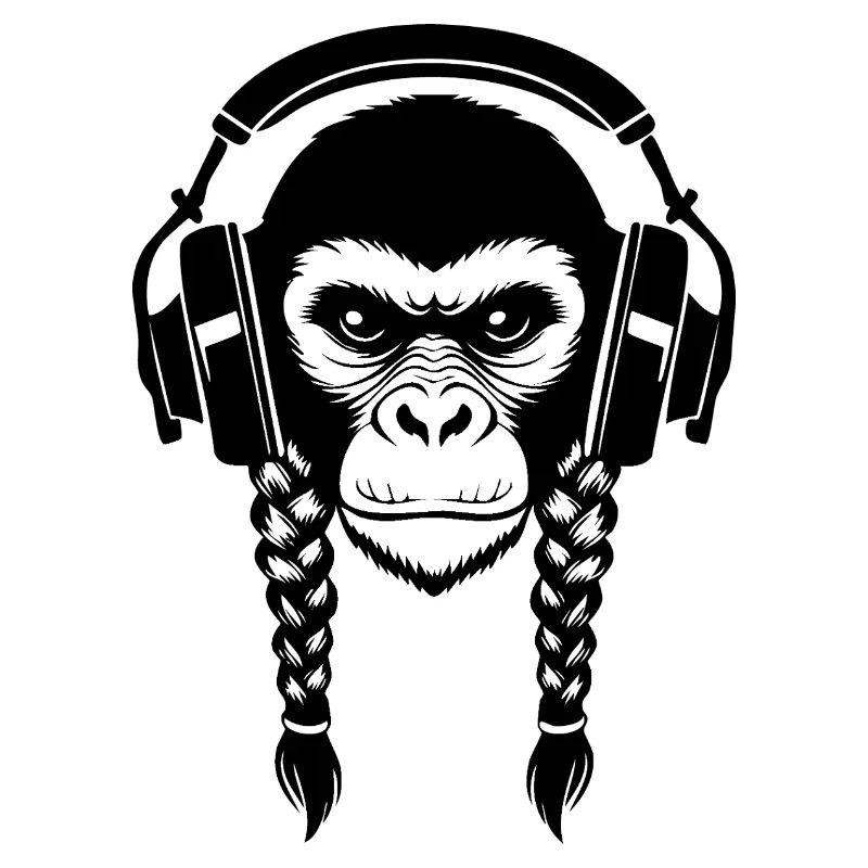 Beat Maker Monkey Head Studio Session Edition Shirt