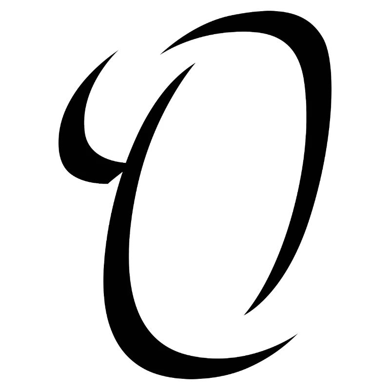 Lettre O, nom, la lettre O