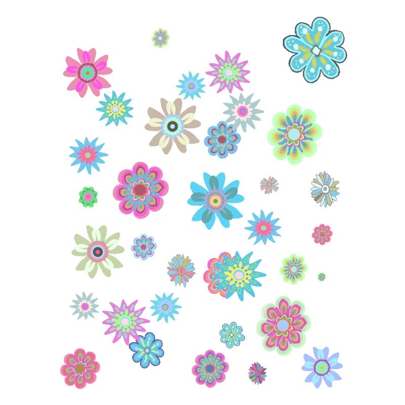 Colorful Floral Patterns for Spring Clothes