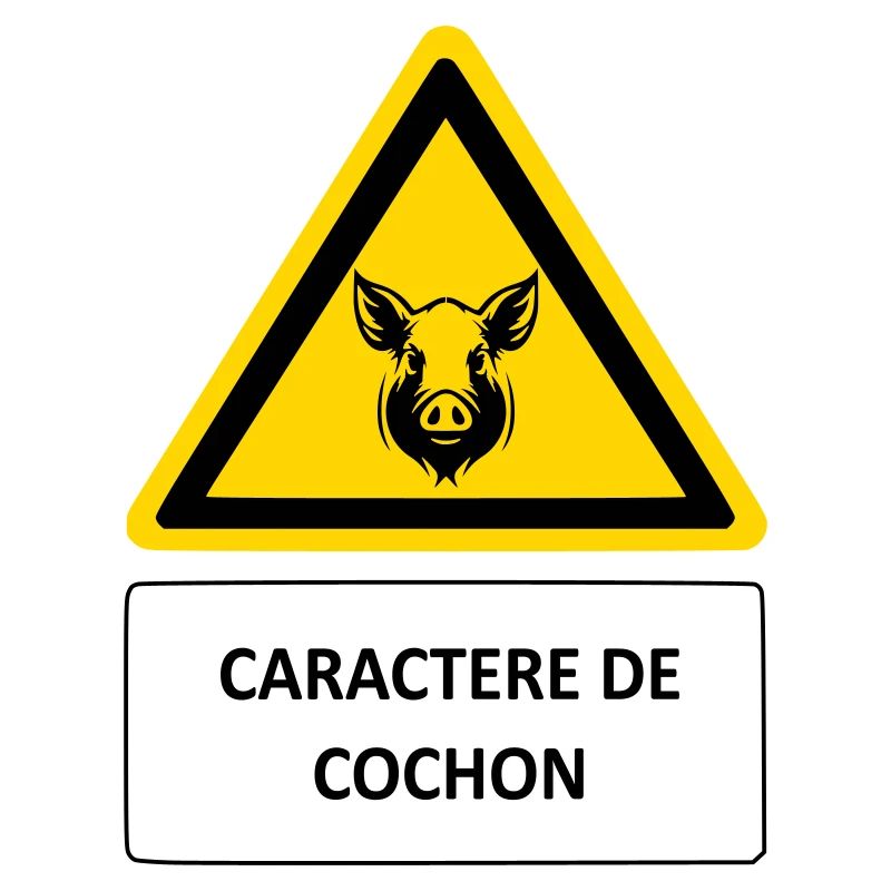 Caractère de cochon