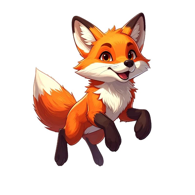 Jumping Fox