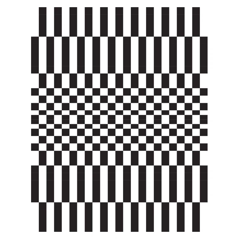 Geometric chessboard Grid Pattern