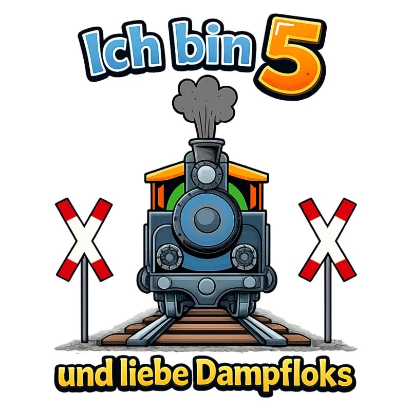 Dampflok Ich bin 5