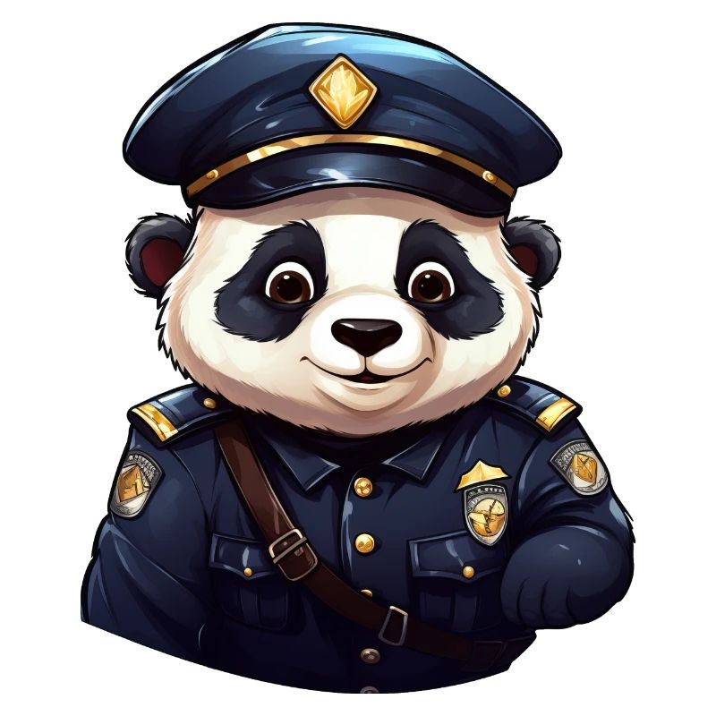 Panda Policeman