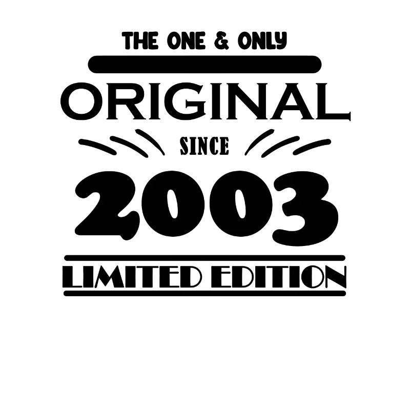 2003 - Année de construction 2003 - Né en 2003