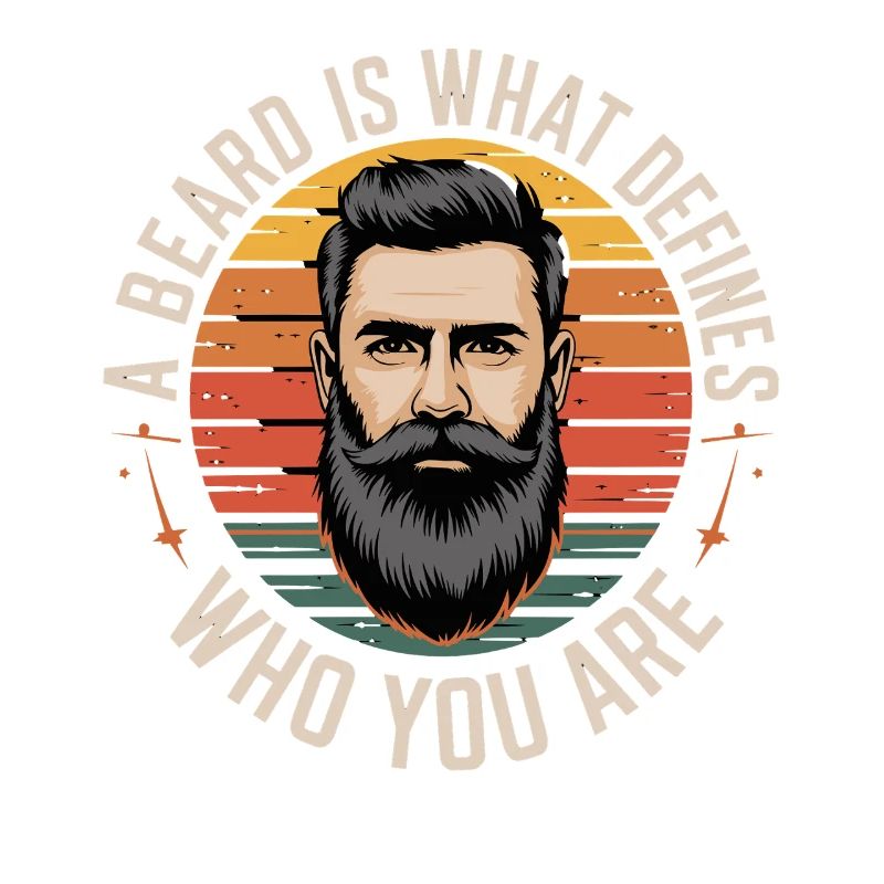 Ein Bart Definiert Wer Du Bist Retro Style