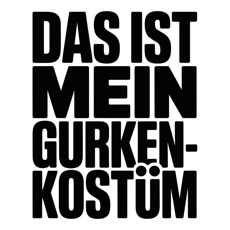 Concombre C’est mon concombre Costume Carnaval Carnaval