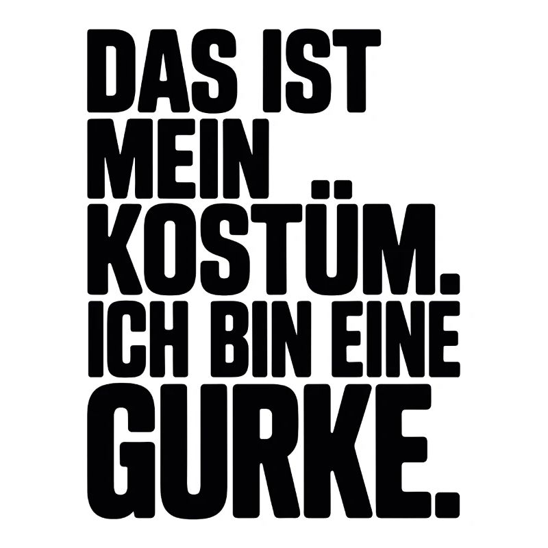 Concombre C’est mon concombre Costume Carnaval Carnaval