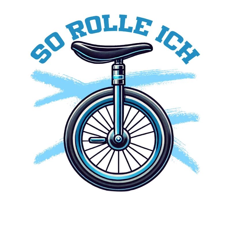 So Rolle Ich Einrad Einradfahrer