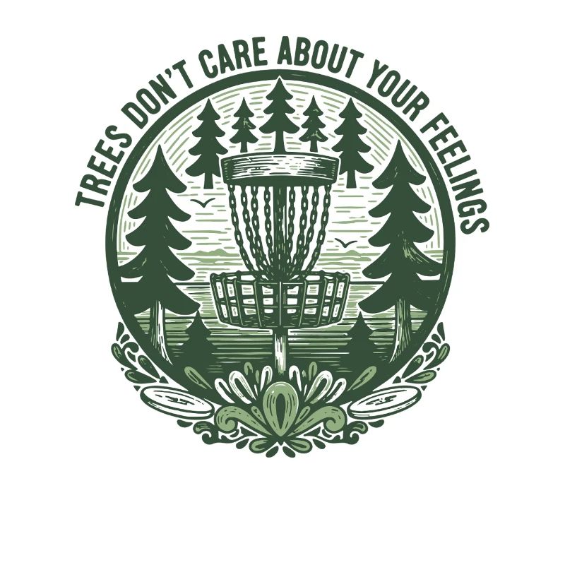 Les arbres ne se soucient pas de vos sentiments Disc golf