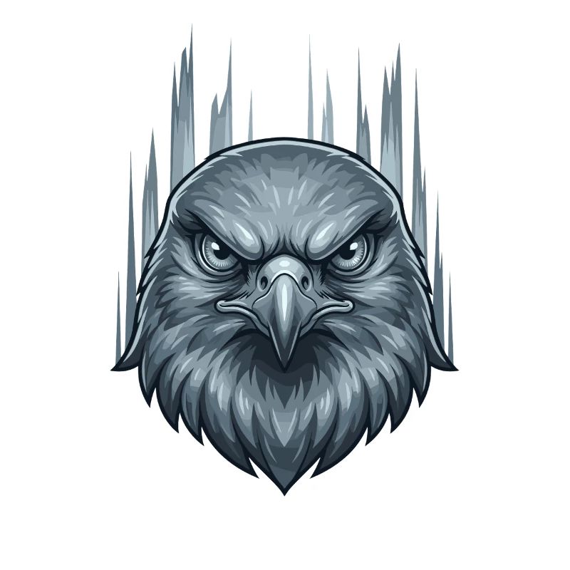 Icy Storm Eagle Head