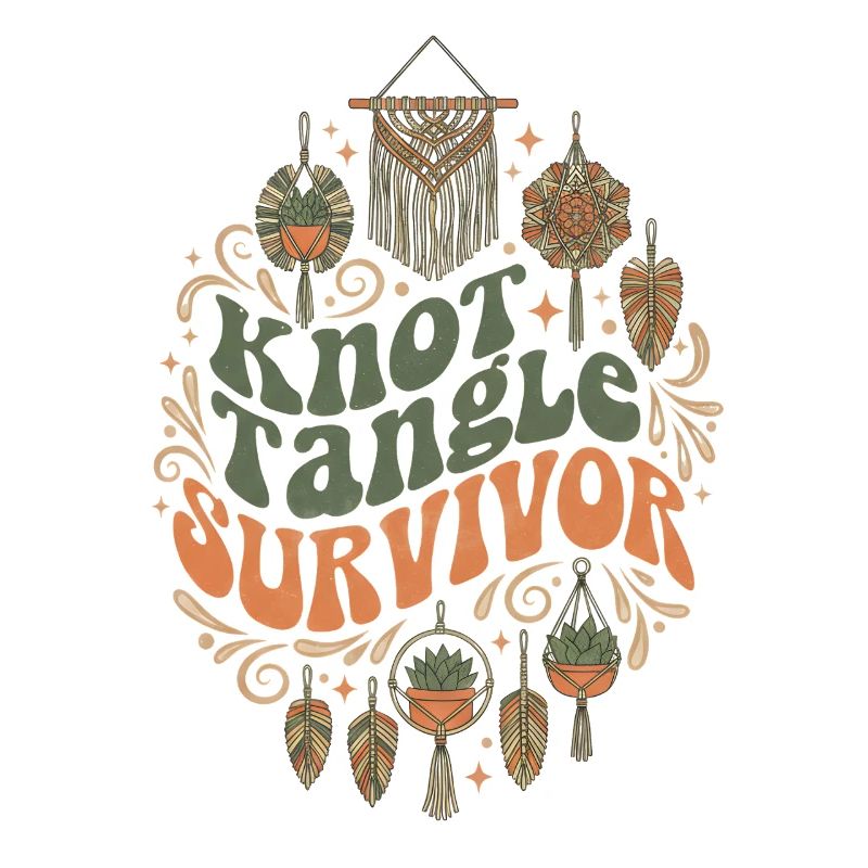 Knot chaos survived | Macrame Boho