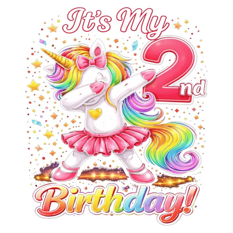 Unicorn Second Birthday Celebration