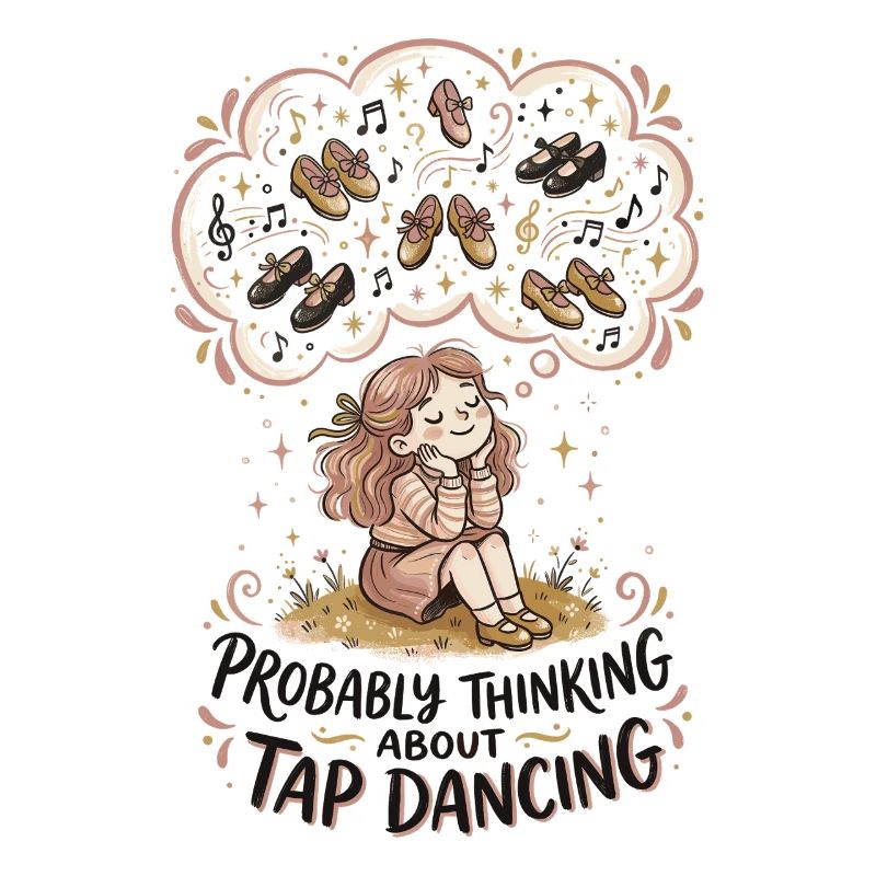 Thinking Tap Dancing Tap Dancer Dance