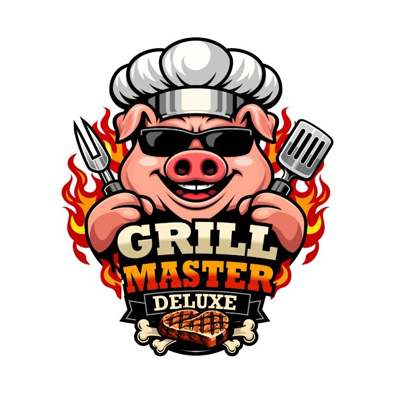 Grill Master Deluxe BBQ Pork Chef