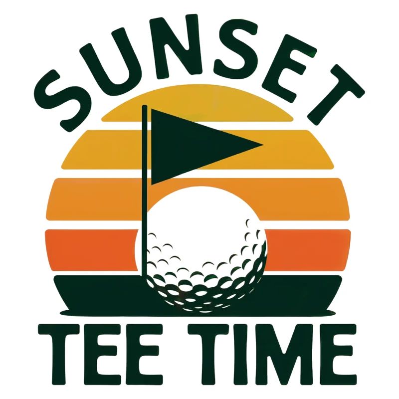 Golf Golfing Retro