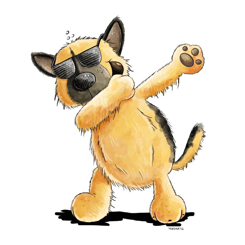 Dab Dance German Shepherd