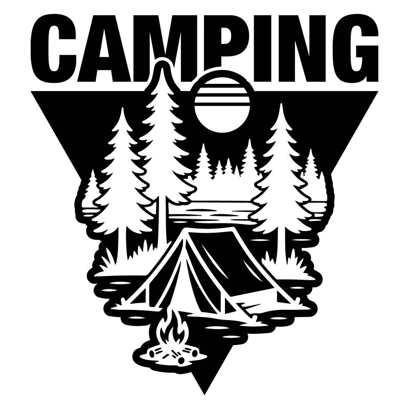Tent Camping Symbol Nature