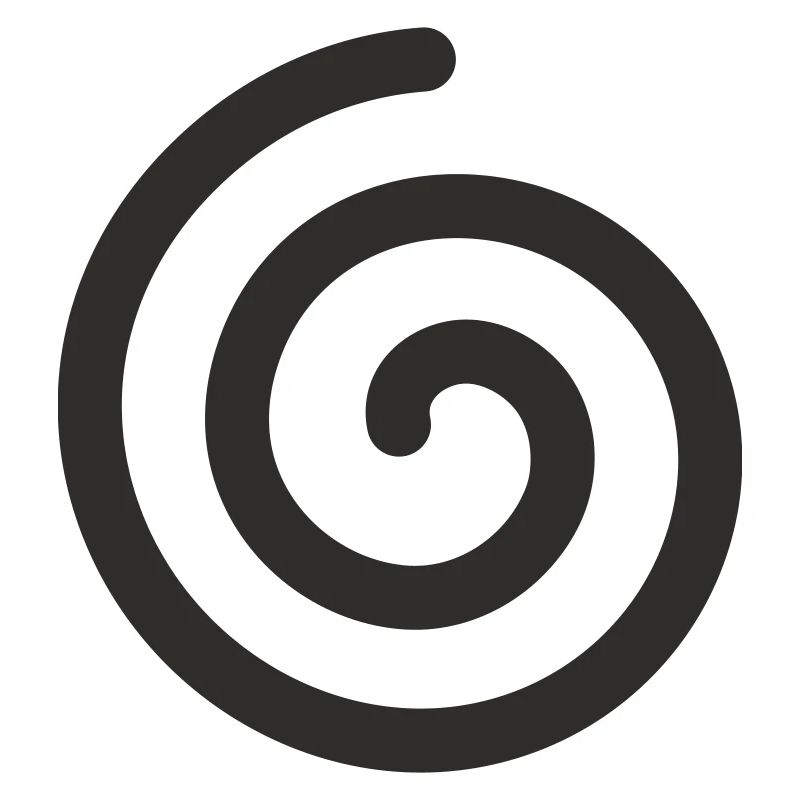Spiral – Minimalist Symbol Design