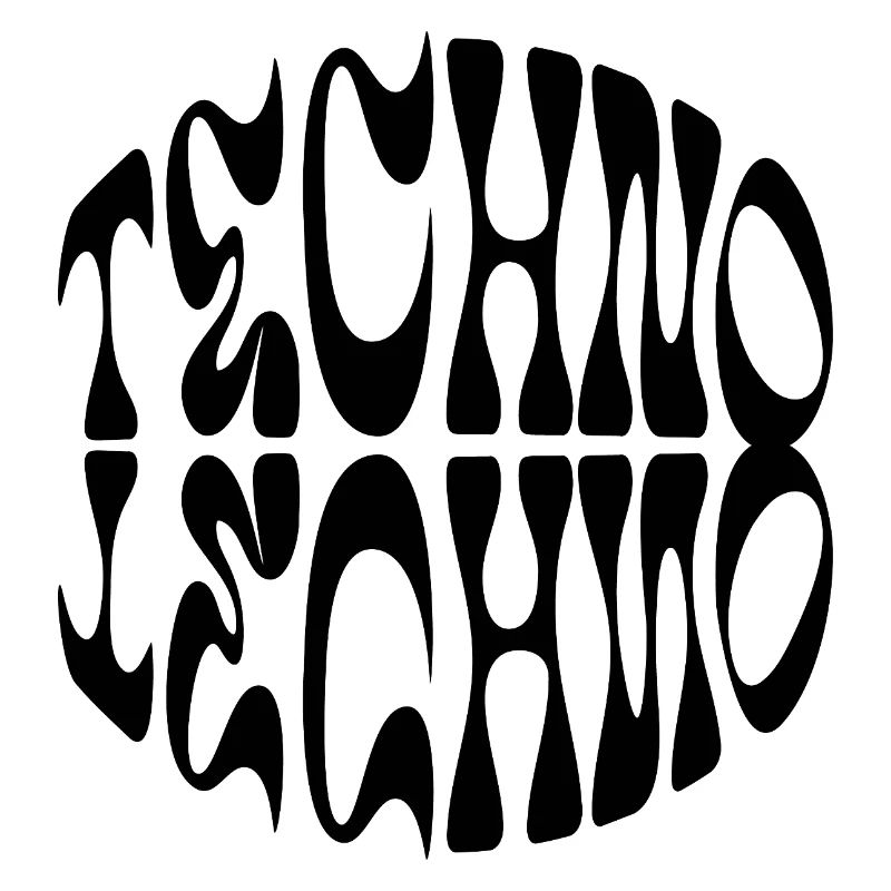 Conception de logo Techno liquid