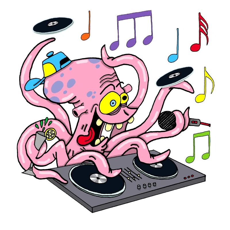Pieuvre deejay