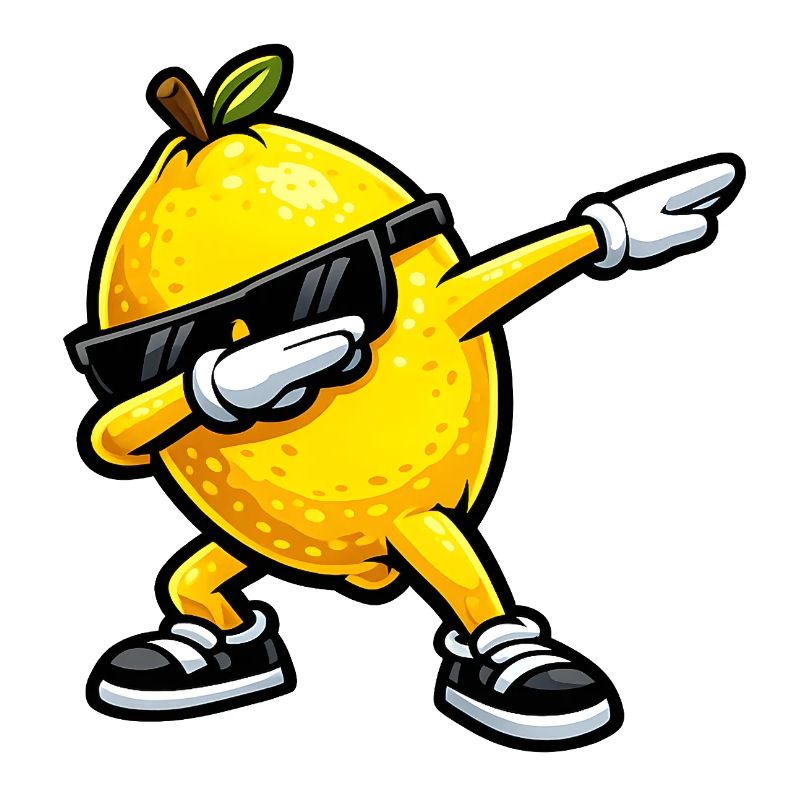 Dabbing Zitrone