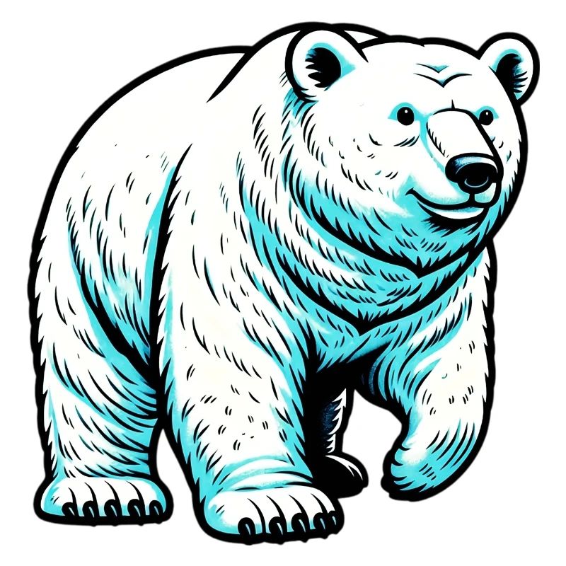 Ours blanc