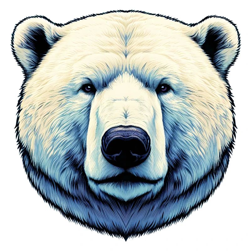 Weißer Eisbär