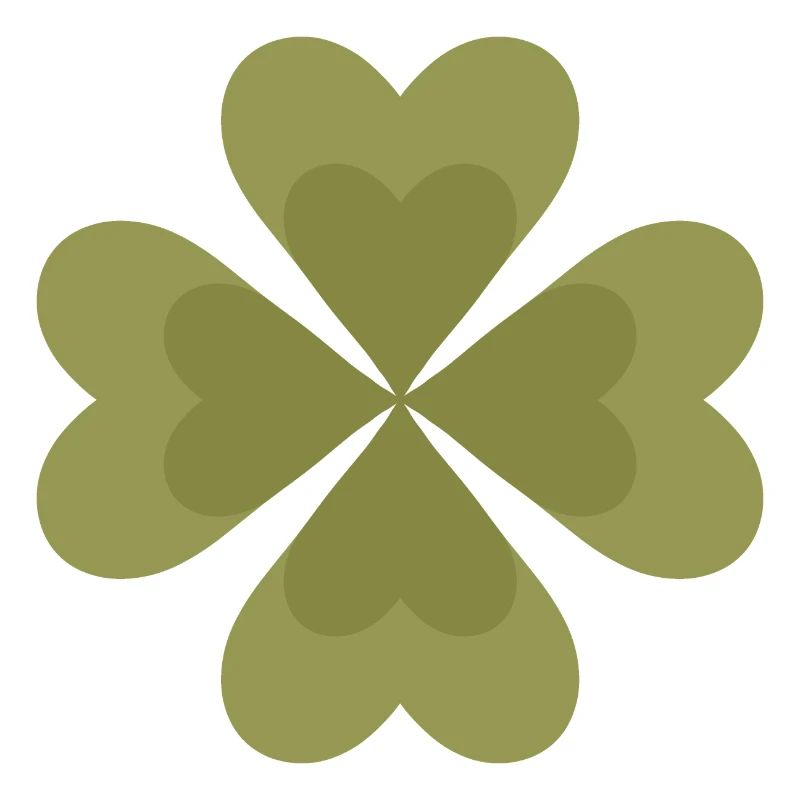 Four-Leaf Clover Pattern Design