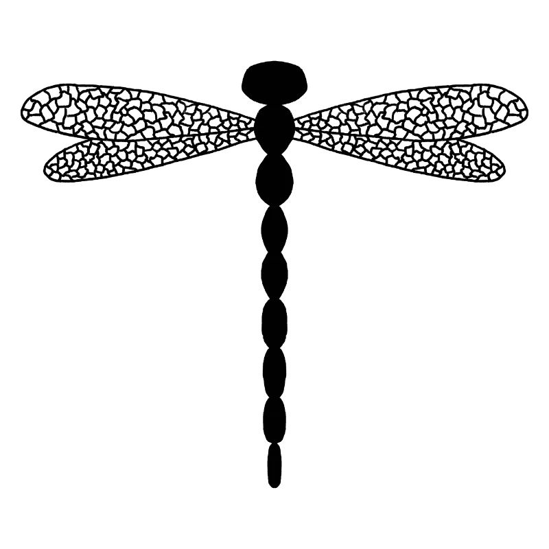 Libellule complexe