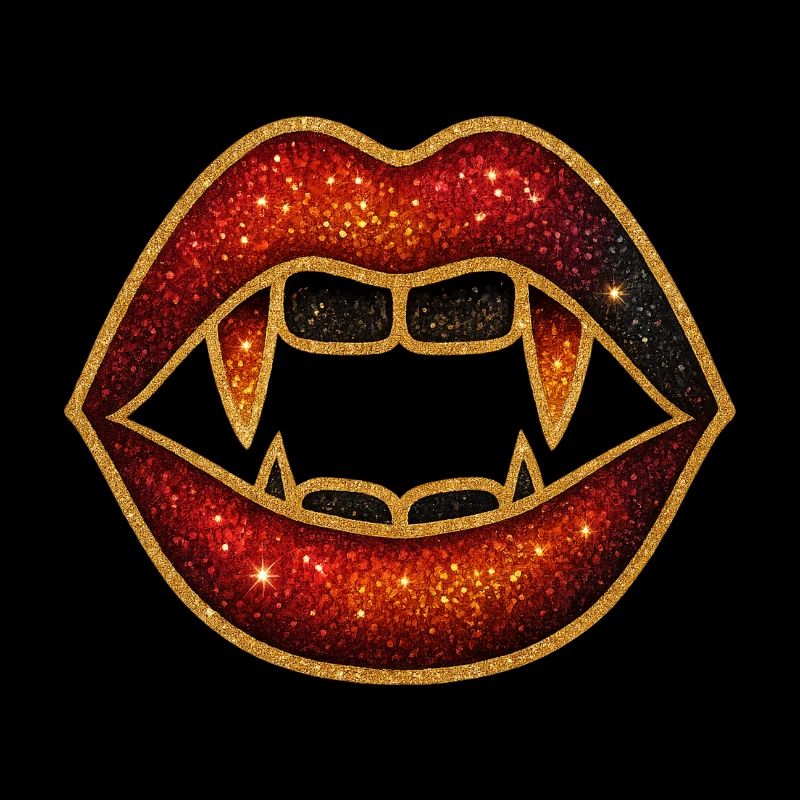 Halloween Nosferatu Dracula Lips Vamp Teeth