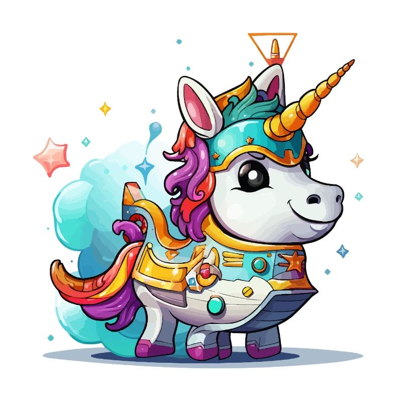 Aventure de la Licorne Spatiale