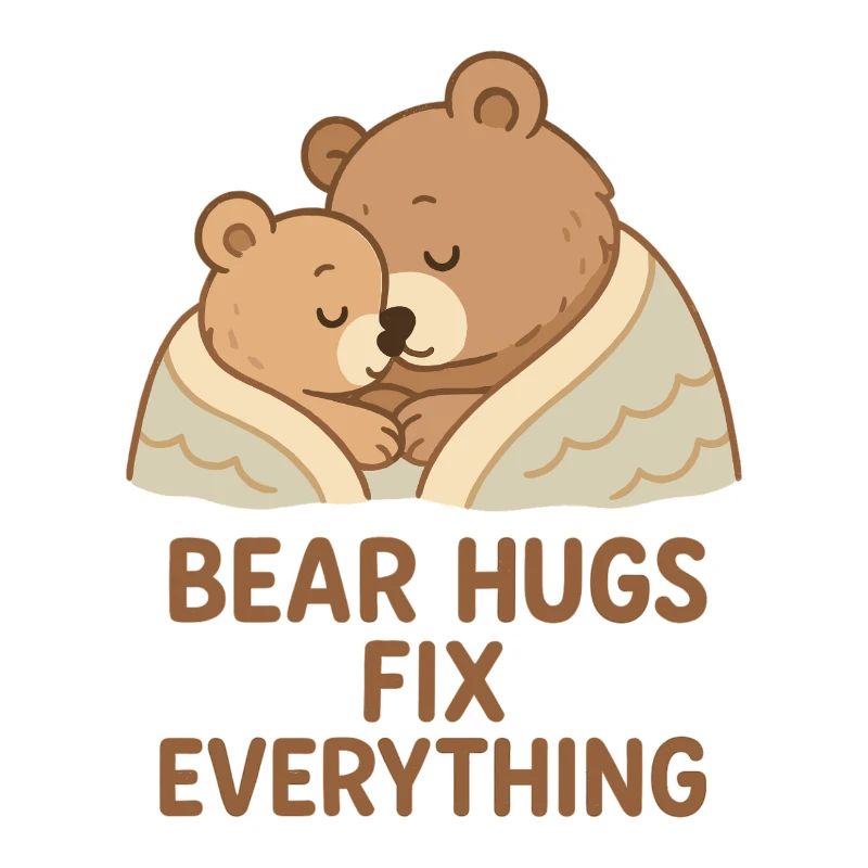 Two Bears Hug – Bear Hugs Fix Everything