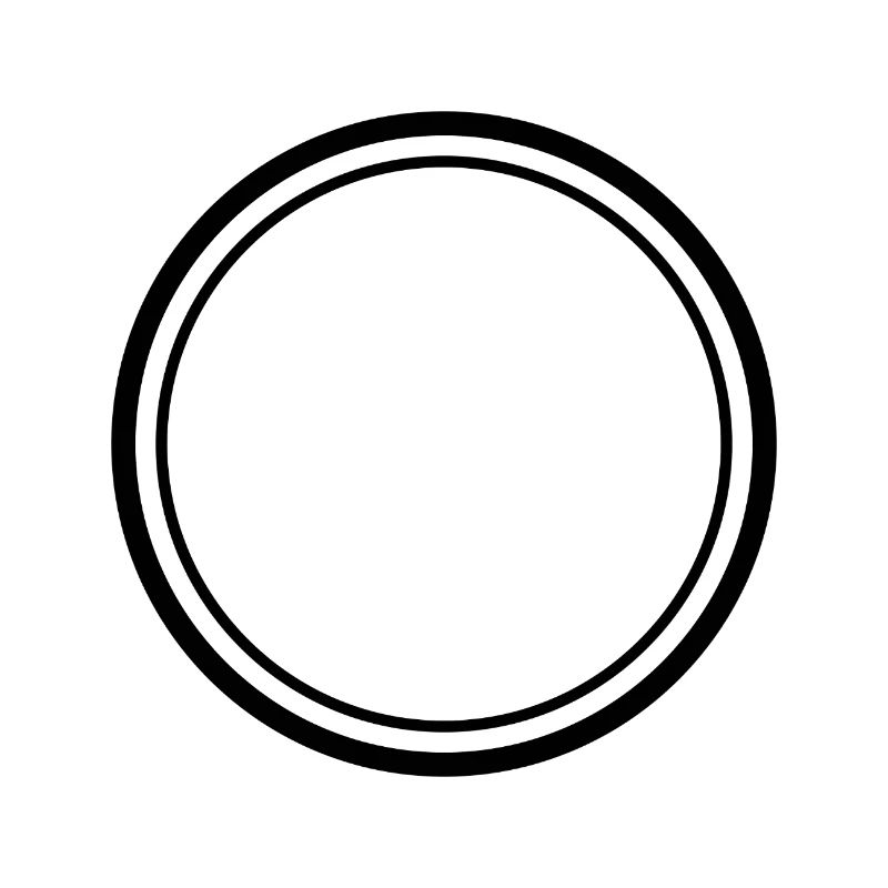 Double Circle Frame